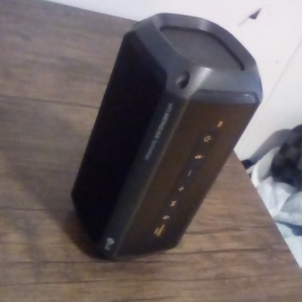LG Dark Gray Portable Speaker